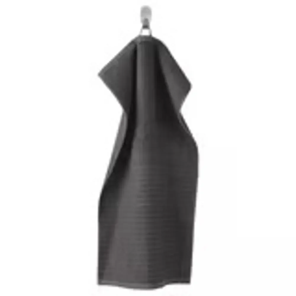 IKEA VÅGSJÖN Dark Gray 100% Cotton Hand Towels Set of 2